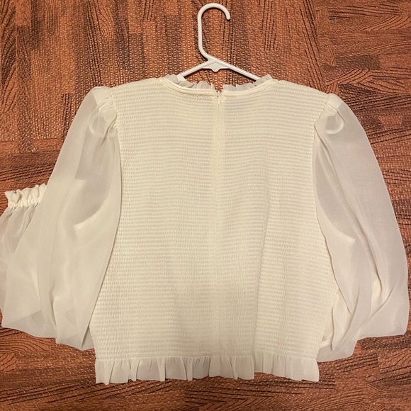 White Tempest Blouse - Picture 2 of 5